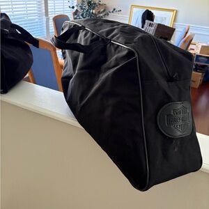 Harley-Davidson Black Travel Duffel with Logo Patch